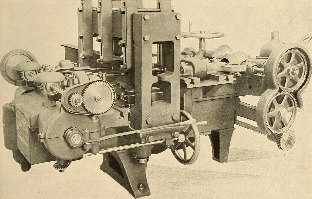 An illustration from Illustrated catalogue and general description of improved machine tools for working metal, 1899, leaf 28