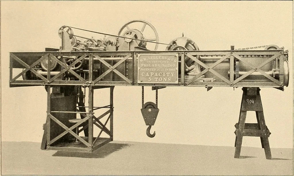 An illustration from Illustrated catalogue and general description of improved machine tools for working metal, 1899, leaf 284