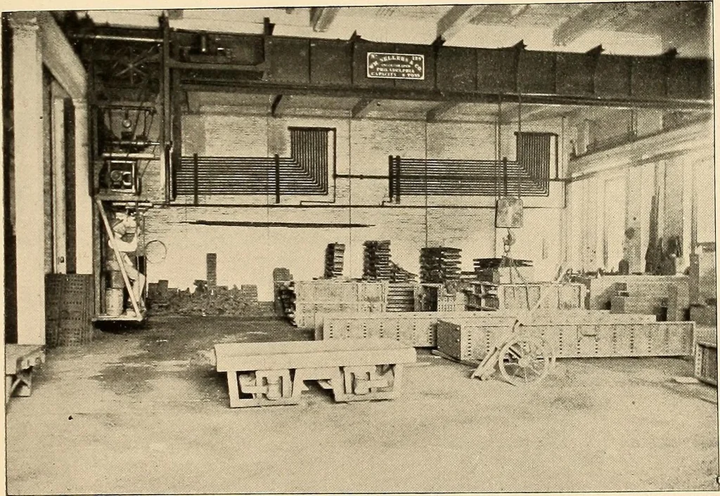 An illustration from Illustrated catalogue and general description of improved machine tools for working metal, 1899, leaf 288