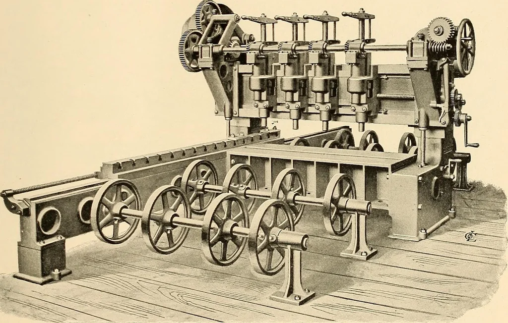 An illustration from Illustrated catalogue and general description of improved machine tools for working metal, 1899, leaf 32