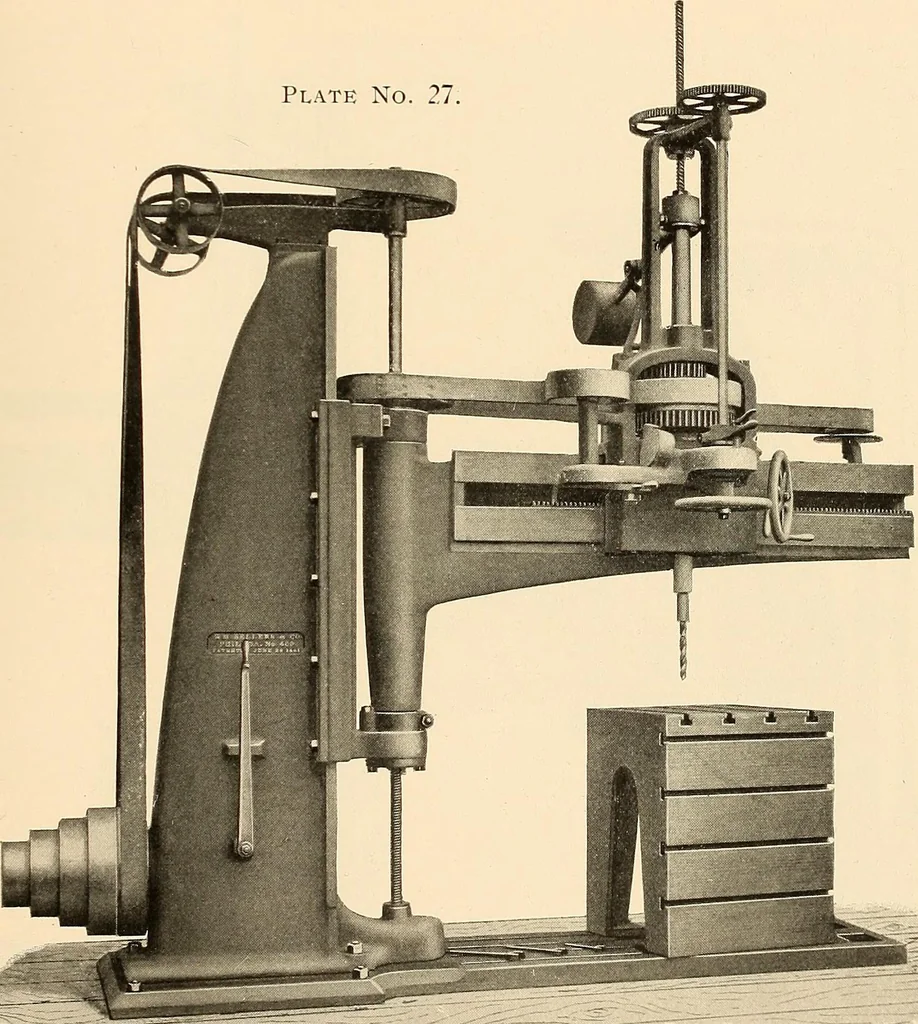 An illustration from Illustrated catalogue and general description of improved machine tools for working metal, 1899, leaf 44