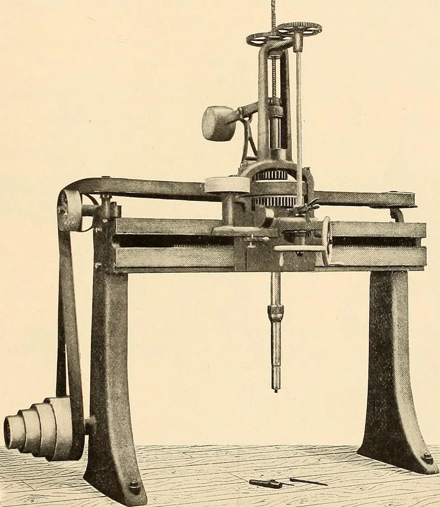 An illustration from Illustrated catalogue and general description of improved machine tools for working metal, 1899, leaf 48