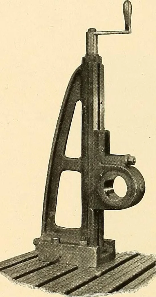 An illustration from Illustrated catalogue and general description of improved machine tools for working metal, 1899, leaf 49
