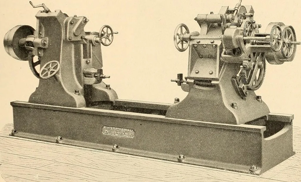 An illustration from Illustrated catalogue and general description of improved machine tools for working metal, 1899, leaf 54