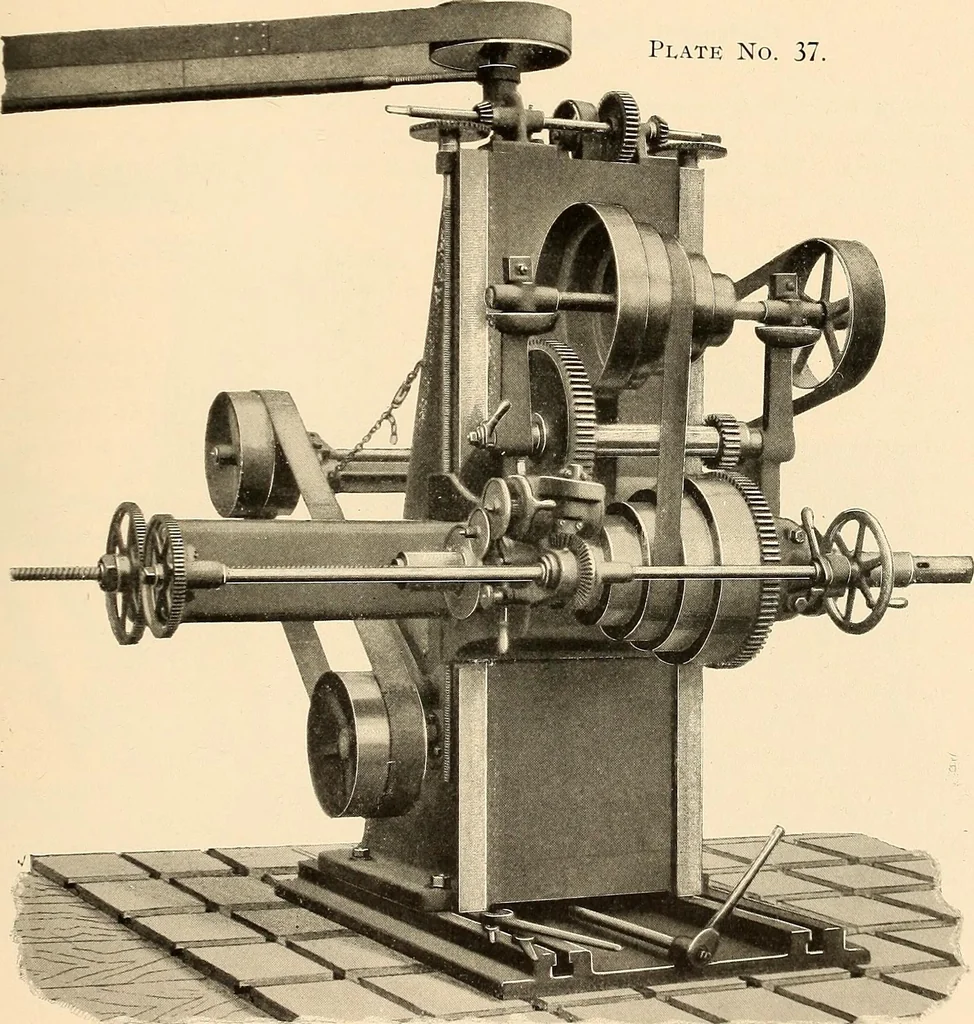 An illustration from Illustrated catalogue and general description of improved machine tools for working metal, 1899, leaf 56