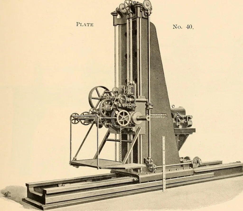An illustration from Illustrated catalogue and general description of improved machine tools for working metal, 1899, leaf 60