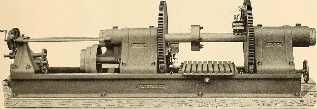 An illustration from Illustrated catalogue and general description of improved machine tools for working metal, 1899, leaf 68