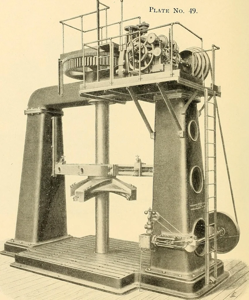 An illustration from Illustrated catalogue and general description of improved machine tools for working metal, 1899, leaf 69