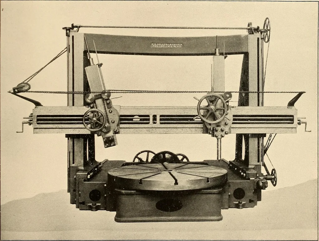 An illustration from Illustrated catalogue and general description of improved machine tools for working metal, 1899, leaf 78