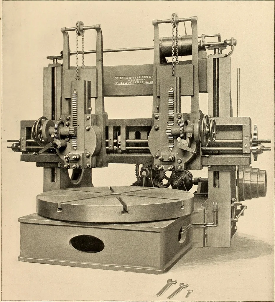 An illustration from Illustrated catalogue and general description of improved machine tools for working metal, 1899, leaf 80