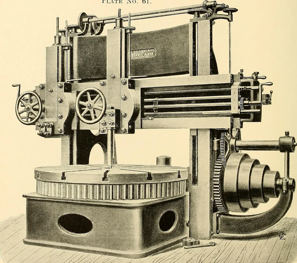 An illustration from Illustrated catalogue and general description of improved machine tools for working metal, 1899, leaf 81