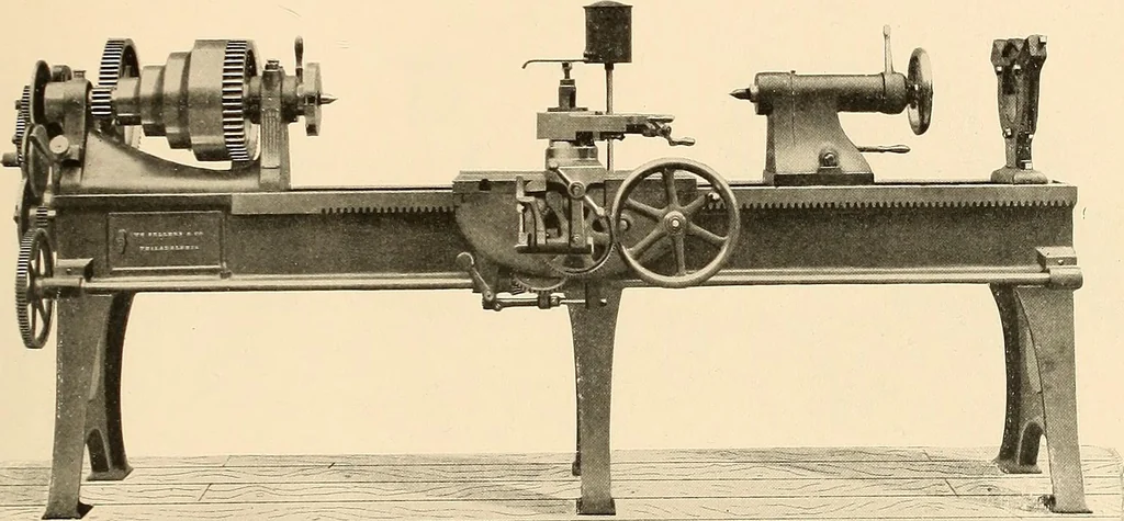 An illustration from Illustrated catalogue and general description of improved machine tools for working metal, 1899, leaf 90