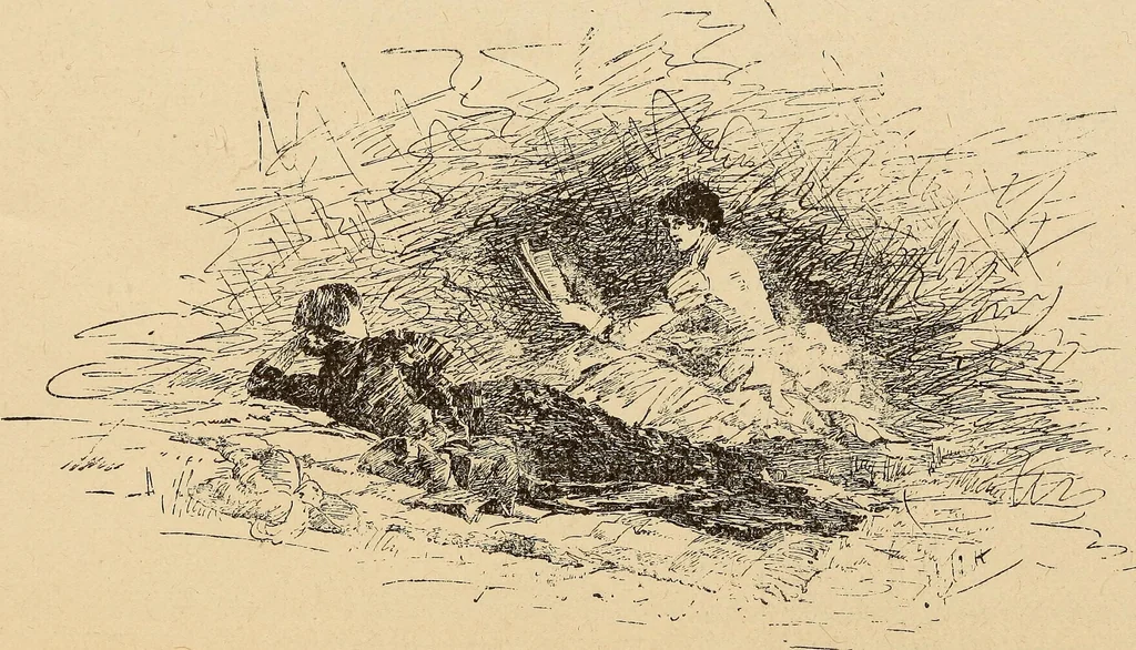 An illustration from Illustrated catalogue of the art gallery of the Southern Exposition, Louisville, Ky., August 16-October 25, 1884, 1884, leaf 117