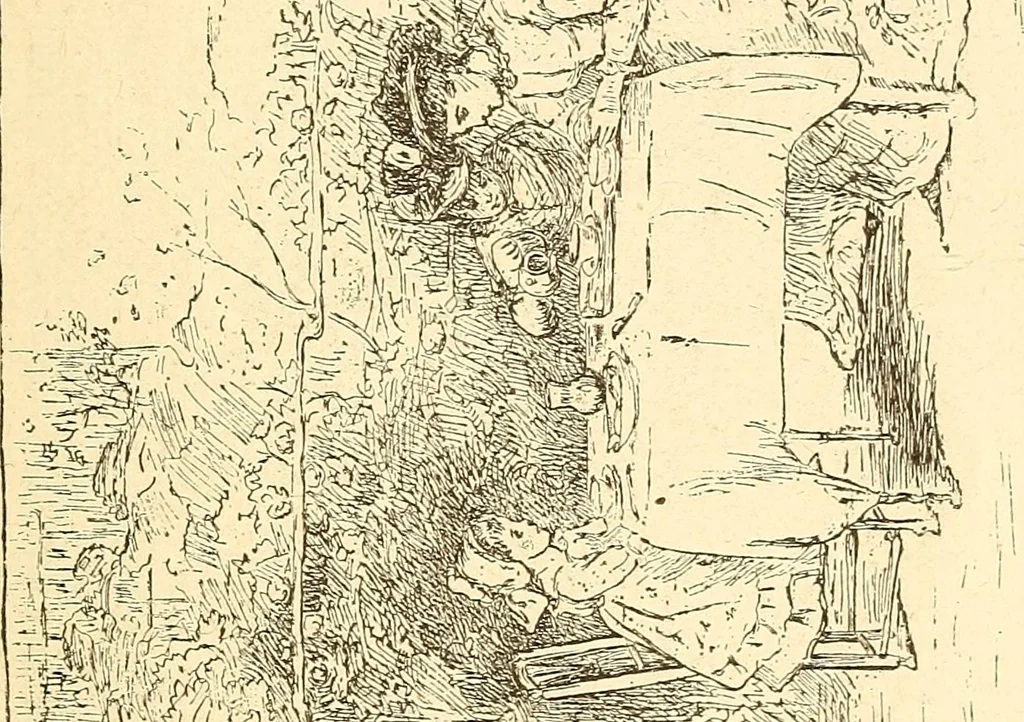 An illustration from Illustrated catalogue of the art gallery of the Southern Exposition, Louisville, Ky., August 16-October 25, 1884, 1884, leaf 118
