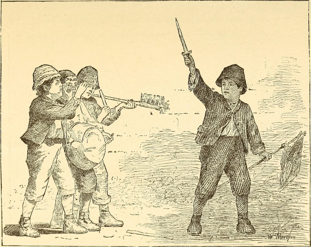 An illustration from Illustrated catalogue of the art gallery of the Southern Exposition, Louisville, Ky., August 16-October 25, 1884, 1884, leaf 124
