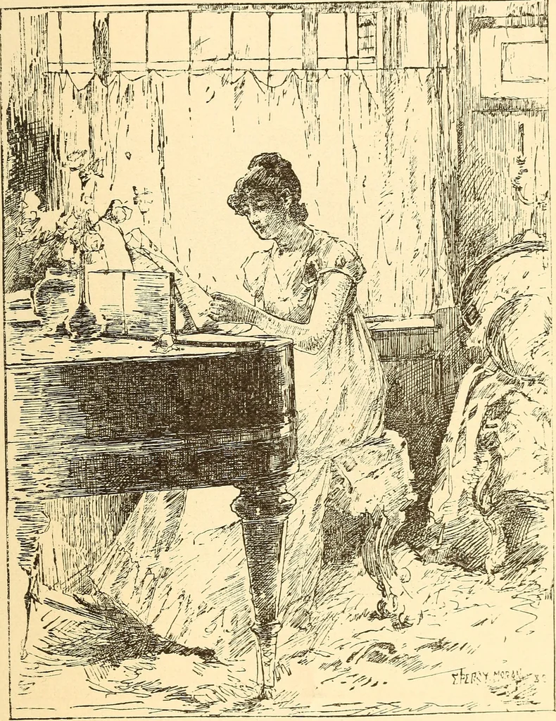 An illustration from Illustrated catalogue of the art gallery of the Southern Exposition, Louisville, Ky., August 16-October 25, 1884, 1884, leaf 134