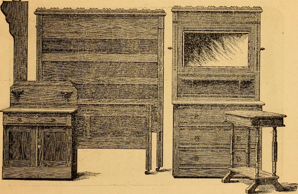 An illustration from Illustrated catalogue : cottage furniture., 1884, leaf 10