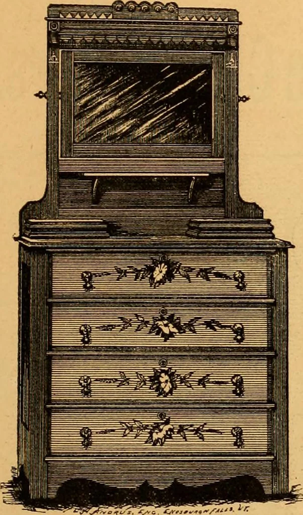 An illustration from Illustrated catalogue : cottage furniture., 1884, leaf 14
