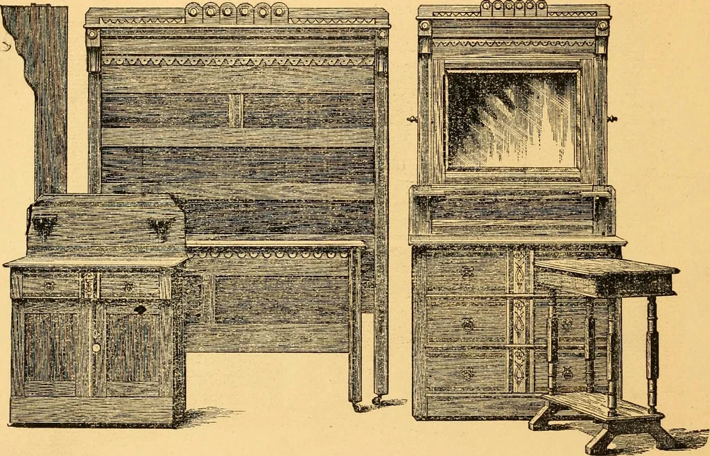 An illustration from Illustrated catalogue : cottage furniture., 1884, leaf 9