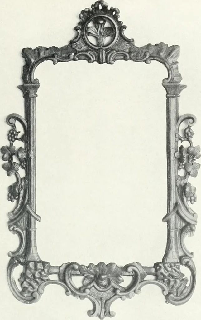An illustration from Illustrated catalogue of a notable collection of beautiful English furniture of the XVII and XVIII centuries, 1910, leaf 106