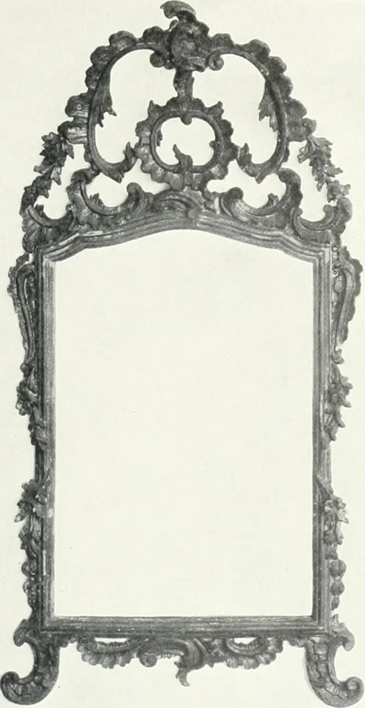 An illustration from Illustrated catalogue of a notable collection of beautiful English furniture of the XVII and XVIII centuries, 1910, leaf 108