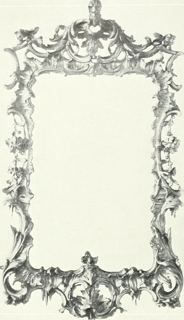 An illustration from Illustrated catalogue of a notable collection of beautiful English furniture of the XVII and XVIII centuries, 1910, leaf 121