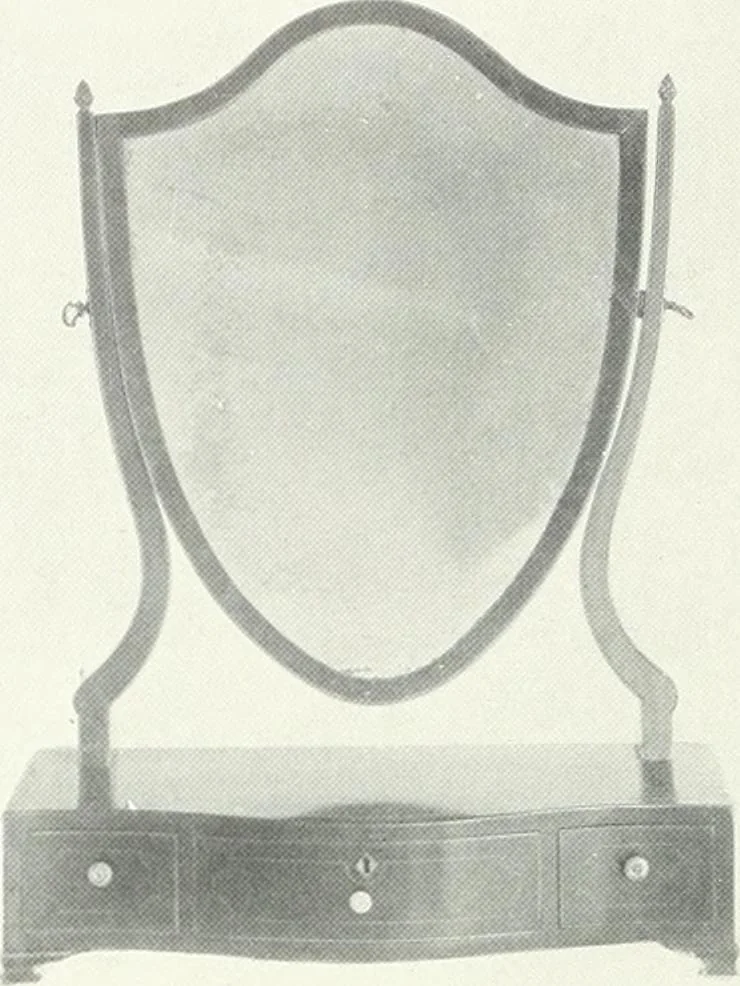 An illustration from Illustrated catalogue of a notable collection of beautiful English furniture of the XVII and XVIII centuries, 1910, leaf 125