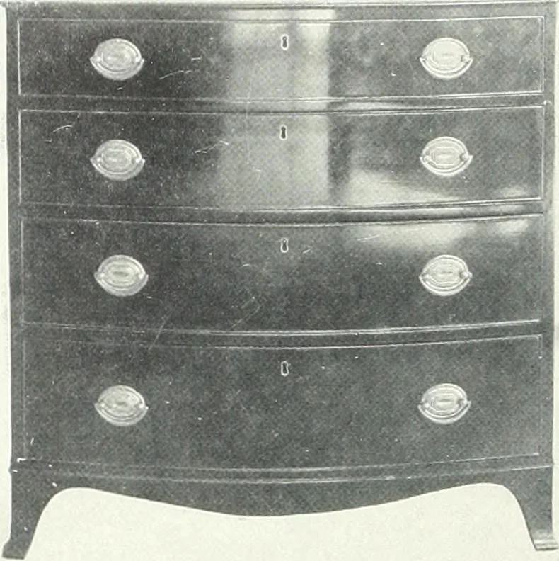 An illustration from Illustrated catalogue of a notable collection of beautiful English furniture of the XVII and XVIII centuries, 1910, leaf 135