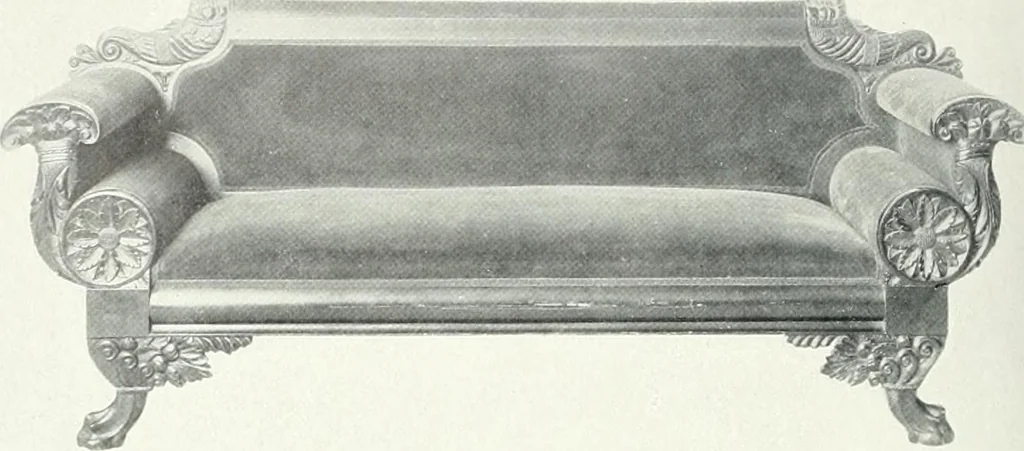 An illustration from Illustrated catalogue of a notable collection of beautiful English furniture of the XVII and XVIII centuries, 1910, leaf 139