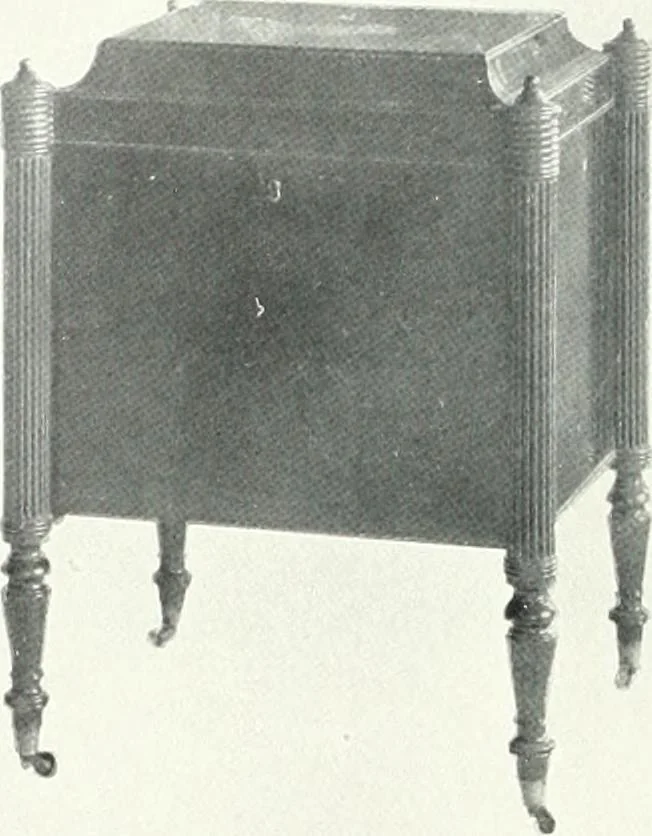 An illustration from Illustrated catalogue of a notable collection of beautiful English furniture of the XVII and XVIII centuries, 1910, leaf 175