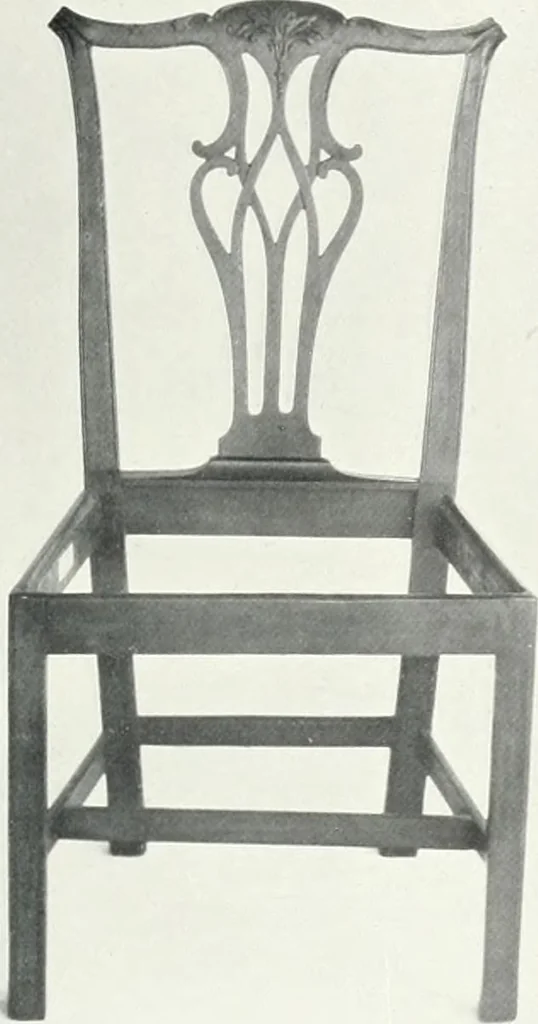 An illustration from Illustrated catalogue of a notable collection of beautiful English furniture of the XVII and XVIII centuries, 1910, leaf 178