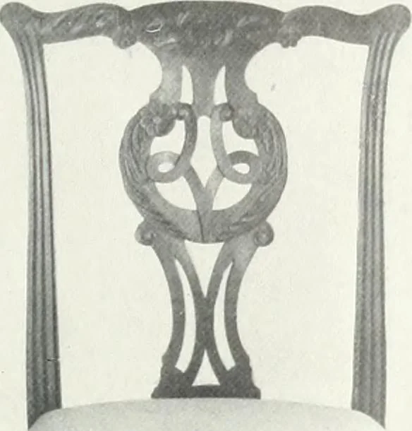 An illustration from Illustrated catalogue of a notable collection of beautiful English furniture of the XVII and XVIII centuries, 1910, leaf 200