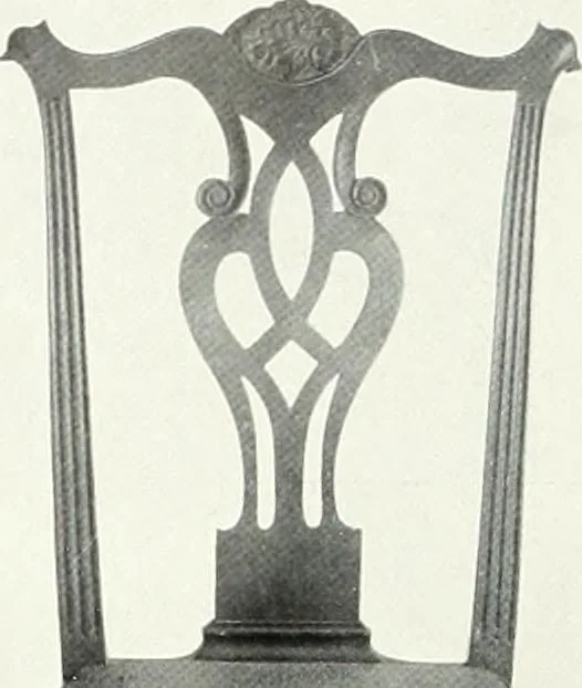 An illustration from Illustrated catalogue of a notable collection of beautiful English furniture of the XVII and XVIII centuries, 1910, leaf 225