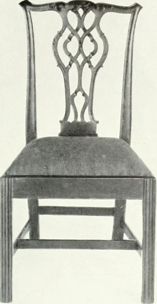 An illustration from Illustrated catalogue of a notable collection of beautiful English furniture of the XVII and XVIII centuries, 1910, leaf 238