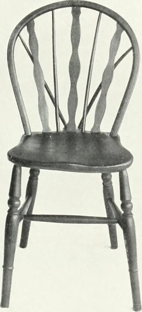 An illustration from Illustrated catalogue of a notable collection of beautiful English furniture of the XVII and XVIII centuries, 1910, leaf 24