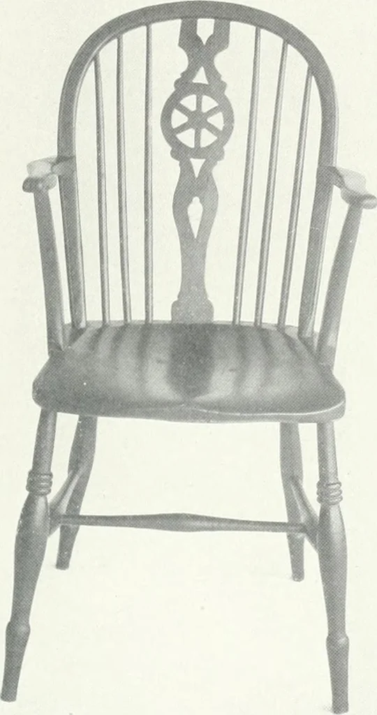 An illustration from Illustrated catalogue of a notable collection of beautiful English furniture of the XVII and XVIII centuries, 1910, leaf 26