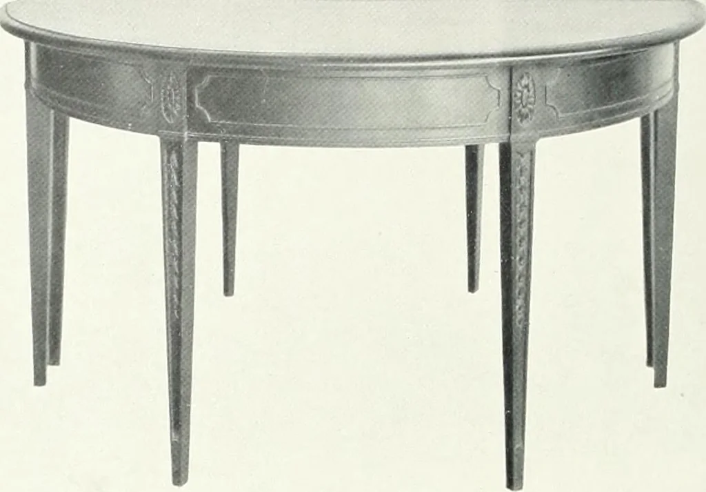 An illustration from Illustrated catalogue of a notable collection of beautiful English furniture of the XVII and XVIII centuries, 1910, leaf 273