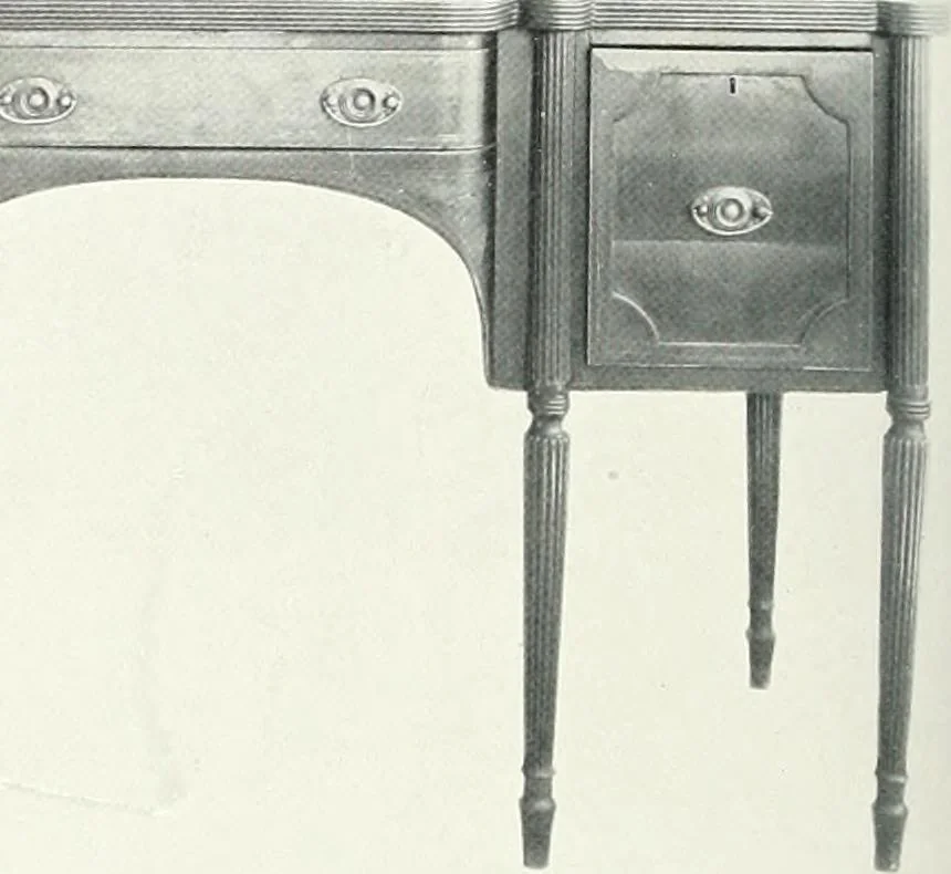 An illustration from Illustrated catalogue of a notable collection of beautiful English furniture of the XVII and XVIII centuries, 1910, leaf 277