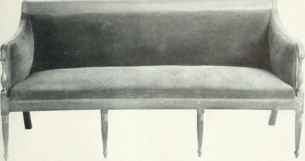 An illustration from Illustrated catalogue of a notable collection of beautiful English furniture of the XVII and XVIII centuries, 1910, leaf 278