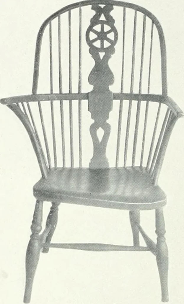 An illustration from Illustrated catalogue of a notable collection of beautiful English furniture of the XVII and XVIII centuries, 1910, leaf 29