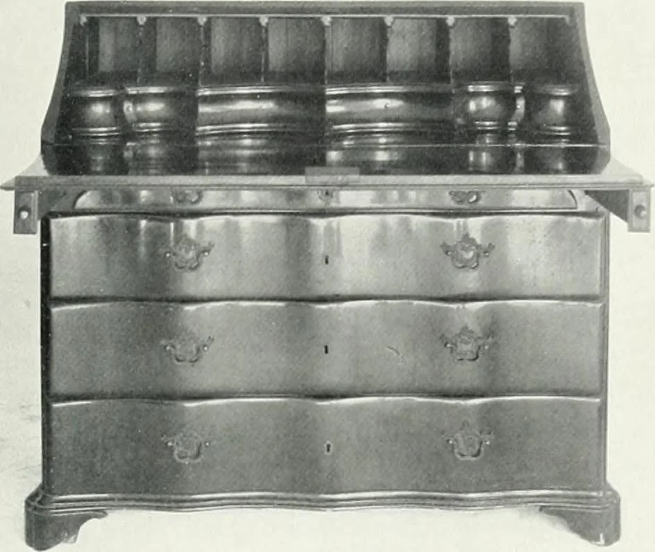 An illustration from Illustrated catalogue of a notable collection of beautiful English furniture of the XVII and XVIII centuries, 1910, leaf 294