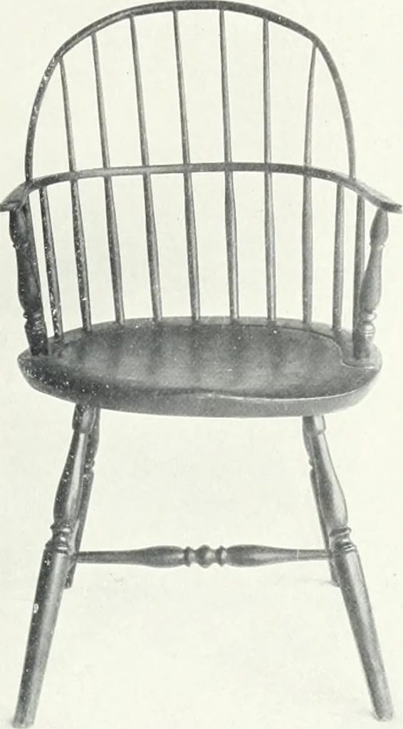 An illustration from Illustrated catalogue of a notable collection of beautiful English furniture of the XVII and XVIII centuries, 1910, leaf 30