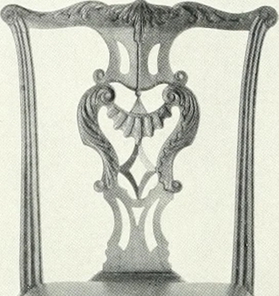 An illustration from Illustrated catalogue of a notable collection of beautiful English furniture of the XVII and XVIII centuries, 1910, leaf 305