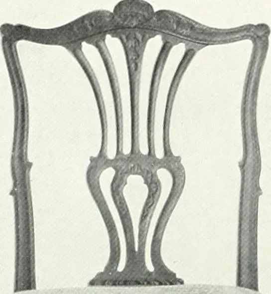 An illustration from Illustrated catalogue of a notable collection of beautiful English furniture of the XVII and XVIII centuries, 1910, leaf 309