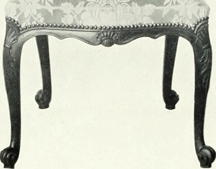 An illustration from Illustrated catalogue of a notable collection of beautiful English furniture of the XVII and XVIII centuries, 1910, leaf 309