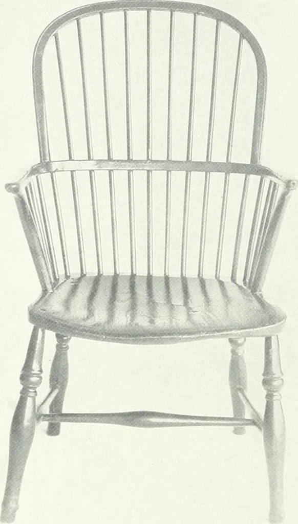An illustration from Illustrated catalogue of a notable collection of beautiful English furniture of the XVII and XVIII centuries, 1910, leaf 31