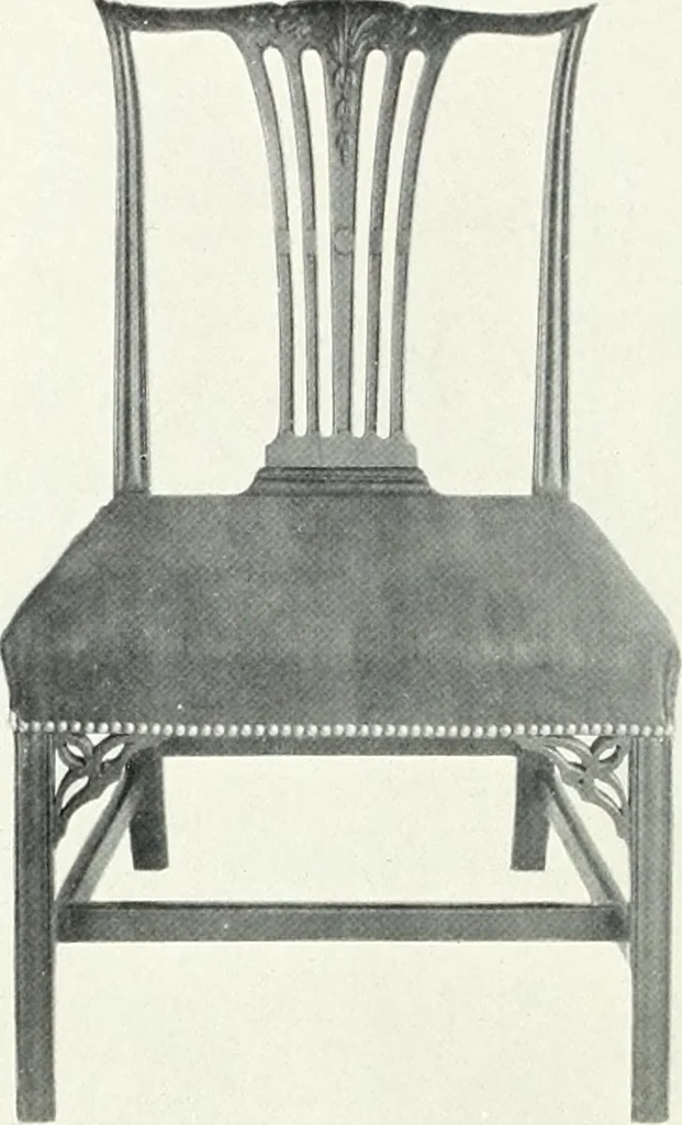 An illustration from Illustrated catalogue of a notable collection of beautiful English furniture of the XVII and XVIII centuries, 1910, leaf 311