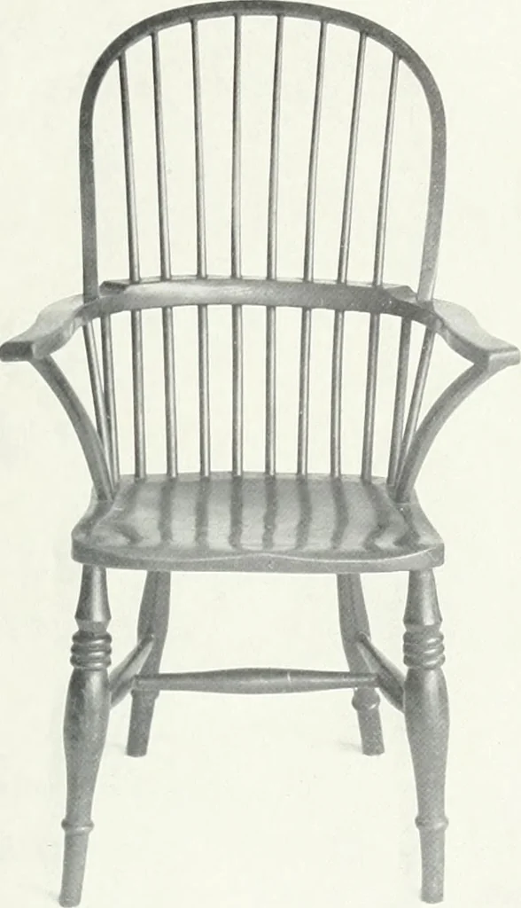 An illustration from Illustrated catalogue of a notable collection of beautiful English furniture of the XVII and XVIII centuries, 1910, leaf 32