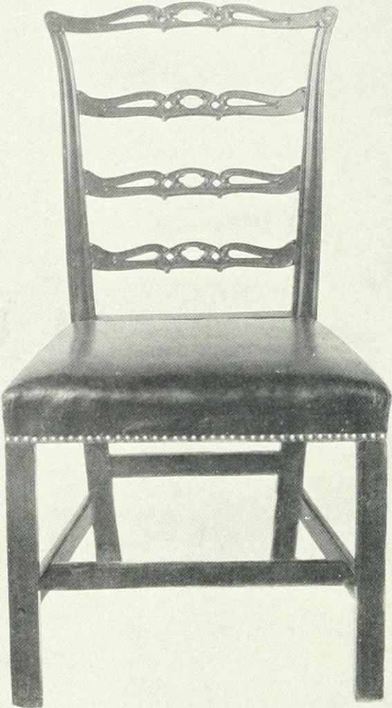 An illustration from Illustrated catalogue of a notable collection of beautiful English furniture of the XVII and XVIII centuries, 1910, leaf 333