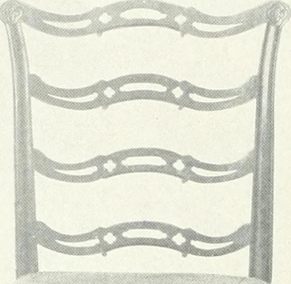 An illustration from Illustrated catalogue of a notable collection of beautiful English furniture of the XVII and XVIII centuries, 1910, leaf 335
